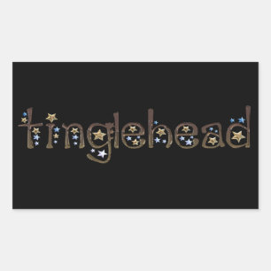 Adesivo Retangular Tinglehead