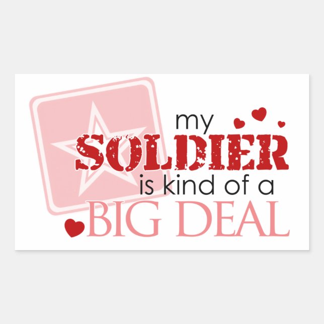 Adesivo Retangular Tipo um negócio grande (Frente)