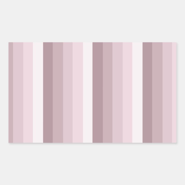 Adesivo Retangular tiras de sombra rosa quartz (Frente)