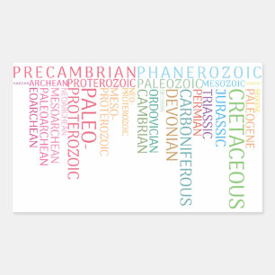 Adesivo Retangular Todo o tempo no mundo