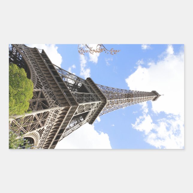 Adesivo Retangular Tour Eiffel (Frente)