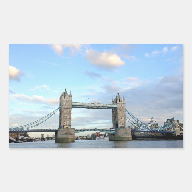 Adesivo Retangular Tower Bridge-Londres (Frente)