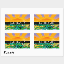 ADESIVO RETANGULAR TRANQUILIDADE TREMENDA