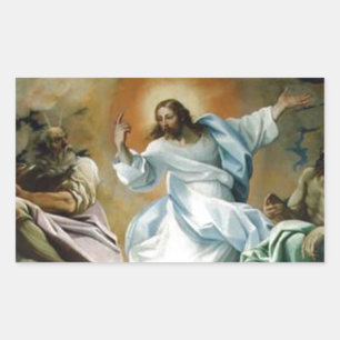 Adesivo Retangular Transfiguration_by_Lodovico_Carracci.