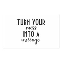 Transforme Sua Mess Em Uma Mensagem