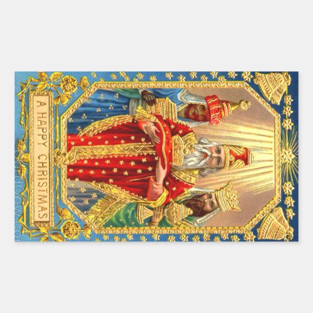 ADESIVO RETANGULAR TRÊS KINGS (Frente)