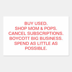 Adesivo Retangular Trump é julgado Predador Hankamer Artjunkhaus