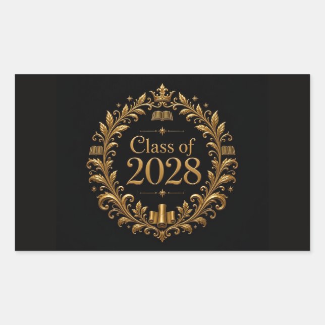 Adesivo Retangular Turma de 2028 (Frente)