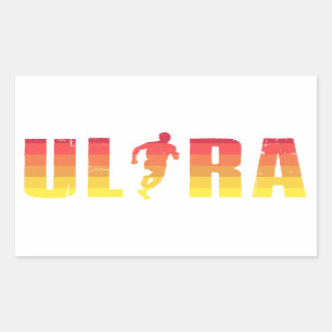 Adesivo Retangular Ultra Running
