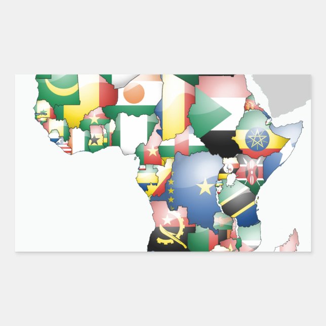 Adesivo Retangular Unidade na Diversidade: Coleção de Sinalizadores d (Frente)