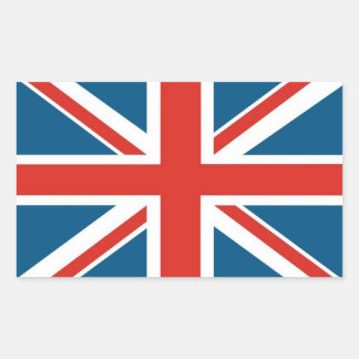 Adesivo Retangular Union Jack
