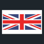 Adesivo Retangular Union Jack Flag-Reino Unido<br><div class="desc">Por conseguinte,  os nossos produtos serão de excelente qualidade para que possam usufruir durante anos. Esperamos que encontre algo para tesourar durante sua visita. Mais itens serão adicionados assim que pudermos processá-los.</div>