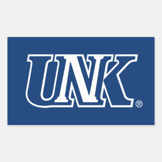 Adesivo Retangular UNK | Universidade de Nebraska em Kearney