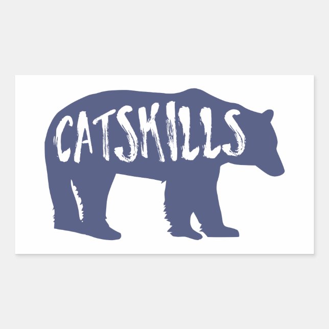 Adesivo Retangular Urso de Captura (Frente)