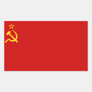 ADESIVO RETANGULAR URSS