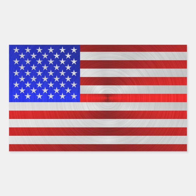 ADESIVO RETANGULAR US FLAG METAL 2 (Frente)