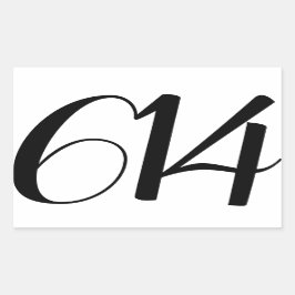 Adesivo Retangular Vela de Data de Casamento de Tendência Personaliza