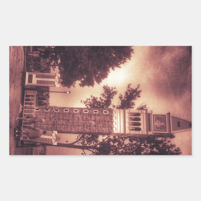 ADESIVO RETANGULAR VELHA TORRE FASHIONADA (Frente)