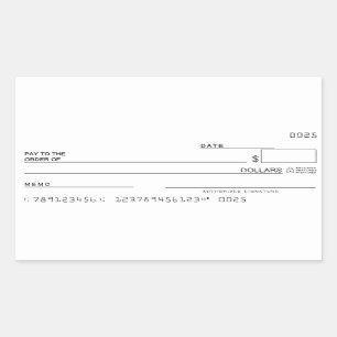 Adesivo Retangular Verificar Objetivos do Manifesto Money do Sticker