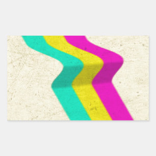 ADESIVO RETANGULAR VHS