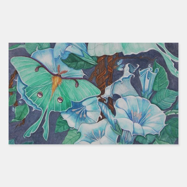 Adesivo Retangular Vida de la Luna (Frente)