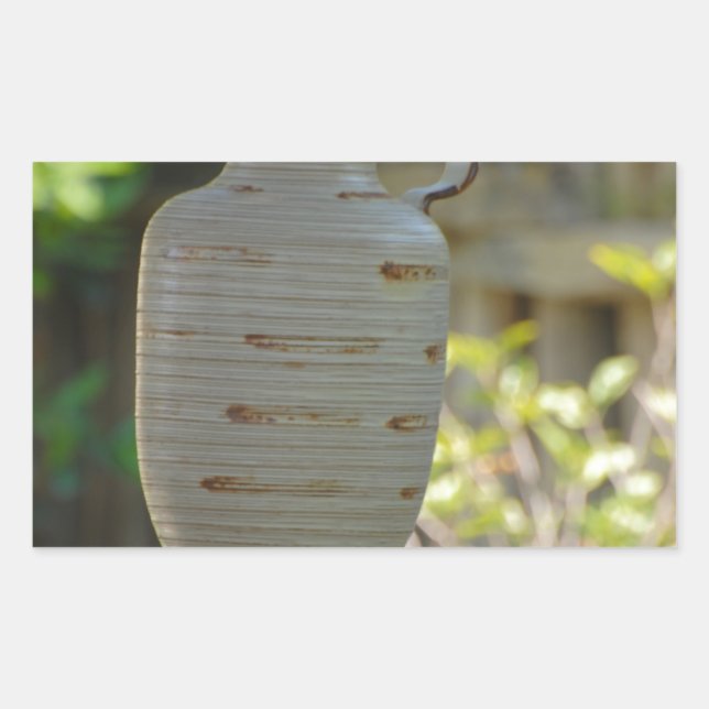 Adesivo Retangular Vida estática (Frente)