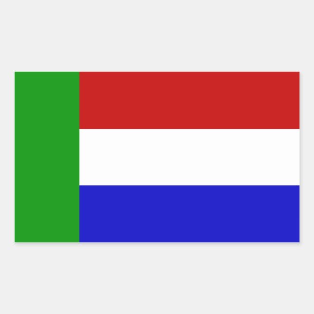 Adesivo Retangular Vierkleur (Frente)