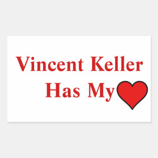 Adesivo Retangular Vincent Keller Stickers