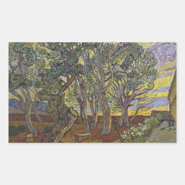 Adesivo Retangular Vincent van Gogh - A Colheita (em nome de Emile Be (Frente)