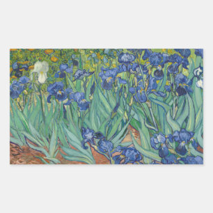 Adesivo Retangular Vincent van Gogh - íris