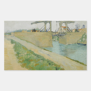 Adesivo Retangular Vincent van Gogh - Ponte Langlois