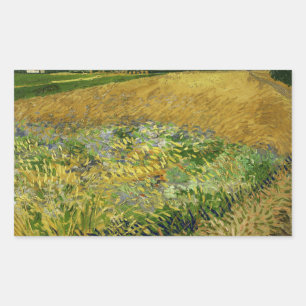 Adesivo Retangular Vincent van Gogh - Wheatfield
