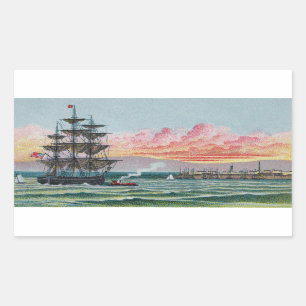 Adesivo Retangular Vineyard Stickers