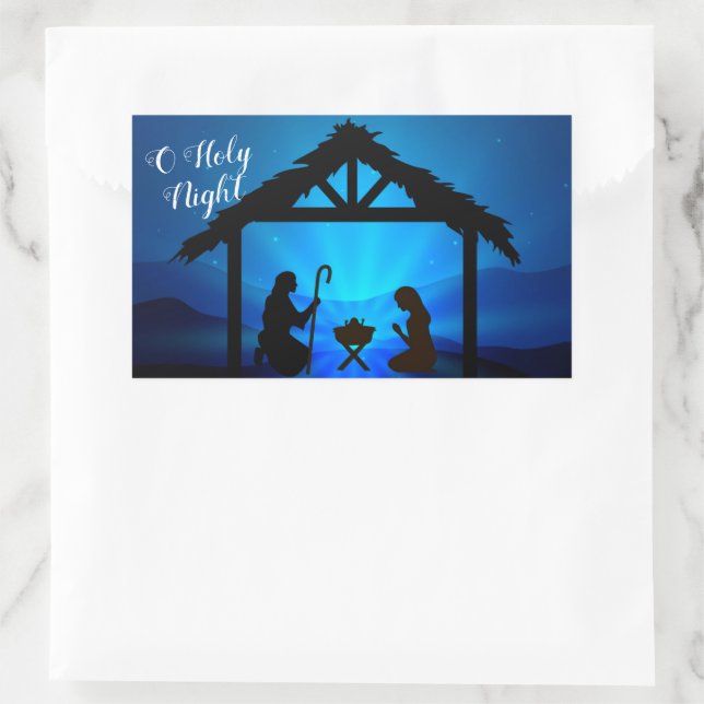 Adesivo Retangular Vinheiros de Natal (Bolsa)