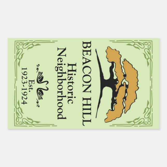 Adesivo Retangular Vinheta (Frente)