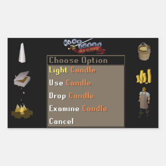 Adesivo Retangular Vinheta