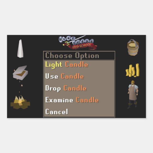 Adesivo Retangular Vinheta (Frente)