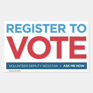 Adesivo Retangular Vinheta-adjunta do agente voluntário