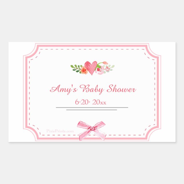 Adesivo Retangular Vinheta com Arco (Frente)