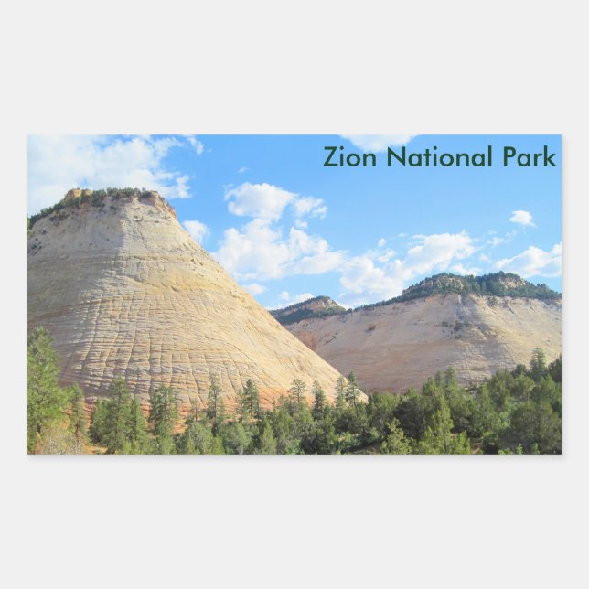 Adesivo Retangular Vinheta Mesa de Checkboard (Frente)