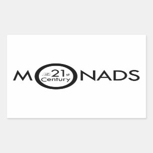 Adesivo Retangular Vinheta Monads Retangular
