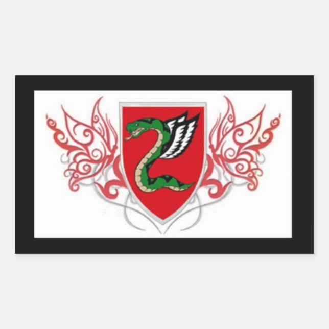 Adesivo Retangular Vinheta Paratrooper do IDF (Frente)