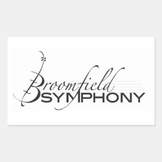 Adesivo Retangular Vinheta Retangular BSO