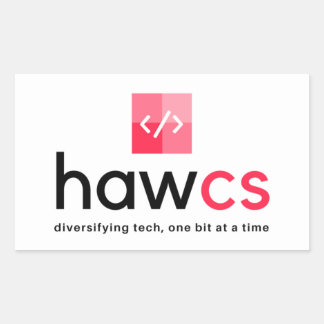 Adesivo Retangular Vinheta retangular do Clube HAWCS