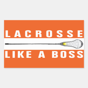 Adesivo Retangular Vinheta Retangular Girls Lacrosse