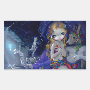 Adesivo Retangular Vinheta "Sonho de Uma Noite de Verão"