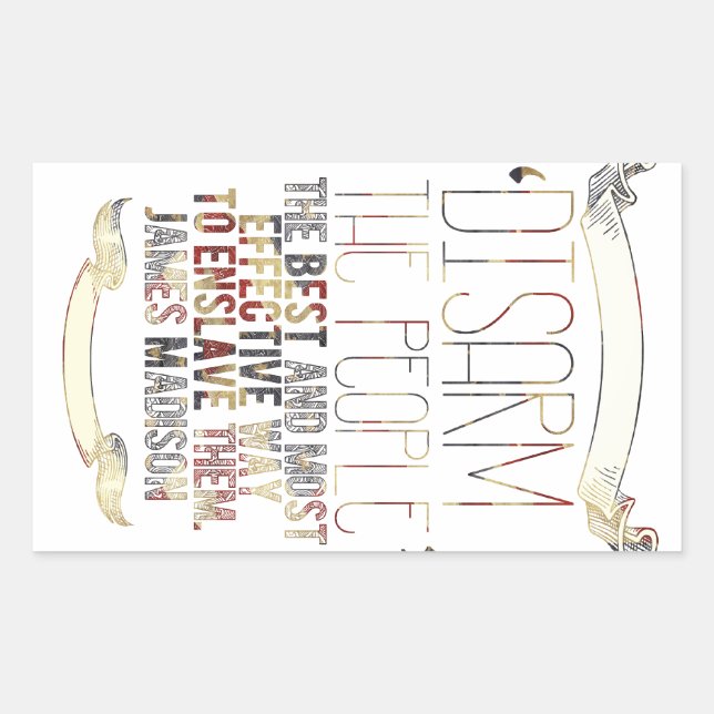 Adesivo Retangular Vinhetas de alteração de segundo (PRO-gun) (Frente)