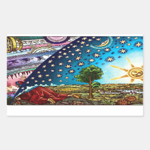 Adesivo Retangular Vinhetas de Come Globais Formas Diferentes