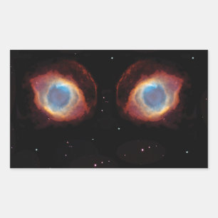 Adesivo Retangular Vinhetas de Nebulosa Galáctica