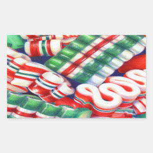 Adesivo Retangular Vinhetas de retângulo de fita